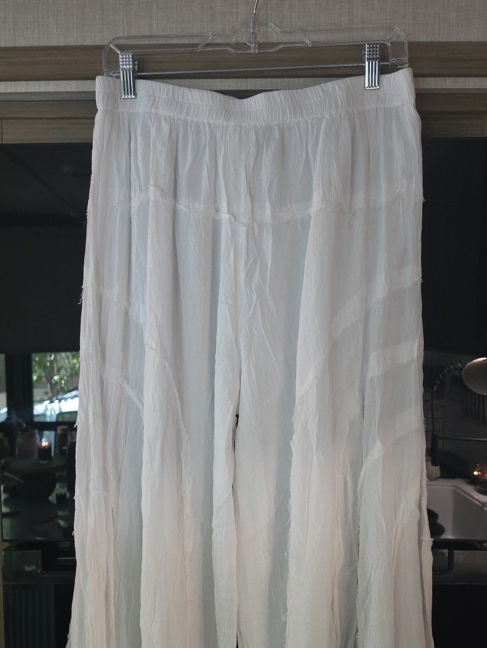 🤍NWT, 100% COTTON WIDE LEG PANTS BY " CUTE, OPTIONS" - Picture 7 of 16